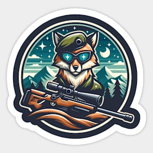 Tactical Fox Sticker